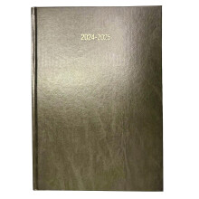 2024-2025 Academic Diary A4 Day to a Page DAP Appointment Mid Year Planner- GREY