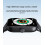 Smart watch, 1.8 inches, multiple function options, suitable for iOS and Android, Black 3