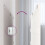 VidaXL vidaXL Wall Headboard White 204x3x60 cm Solid Wood Pine 6