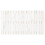 VidaXL vidaXL Wall Headboard White 108x3x60 cm Solid Wood Pine 4