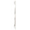 VidaXL vidaXL Wall Headboard White 140x3x60 cm Solid Wood Pine 5