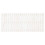 VidaXL vidaXL Wall Headboard White 140x3x60 cm Solid Wood Pine 4