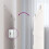 VidaXL vidaXL Wall Headboard White 140x3x60 cm Solid Wood Pine 6