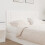 VidaXL vidaXL Wall Headboard White 140x3x60 cm Solid Wood Pine 3