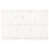 VidaXL vidaXL Wall Headboard White 140x3x90 cm Solid Wood Pine 4