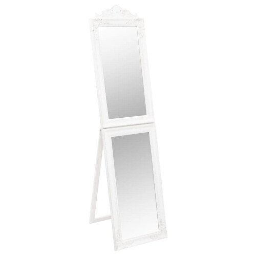 VidaXL vidaXL Free-Standing Mirror White 40x160 cm 1