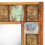 VidaXL vidaXL Mirror with Buddha Cladding 50x50 cm Solid Reclaimed Wood 4