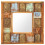 VidaXL vidaXL Mirror with Buddha Cladding 50x50 cm Solid Reclaimed Wood 2