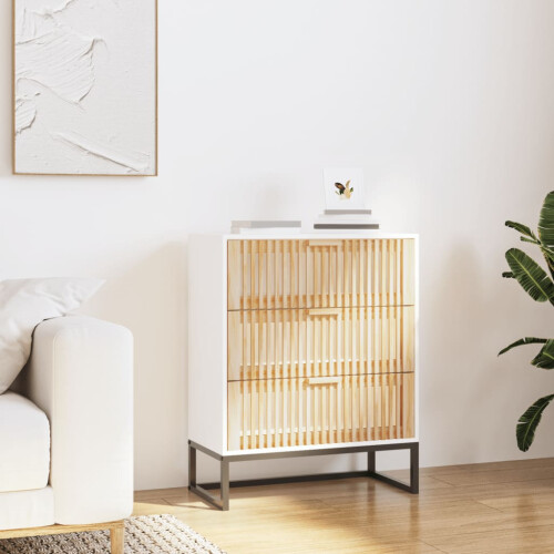 VidaXL vidaXL Sideboard White 60x30x75 cm Engineered Wood