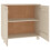 VidaXL vidaXL Sideboard HAMAR Honey Brown 85x35x80 cm Solid Wood Pine 4