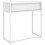 VidaXL vidaXL Console Table White 72x35x75 cm Steel 5