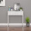 VidaXL vidaXL Console Table White 72x35x75 cm Steel 1
