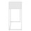 VidaXL vidaXL Console Table White 72x35x75 cm Steel 4
