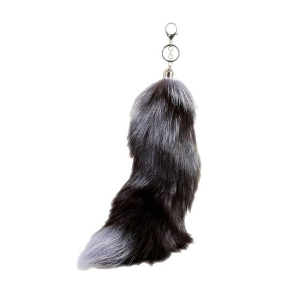 (Other) Fox Fur Tail Keyring Key Chain Tassel Bag Handbag Pendant Purse Accessory Gift