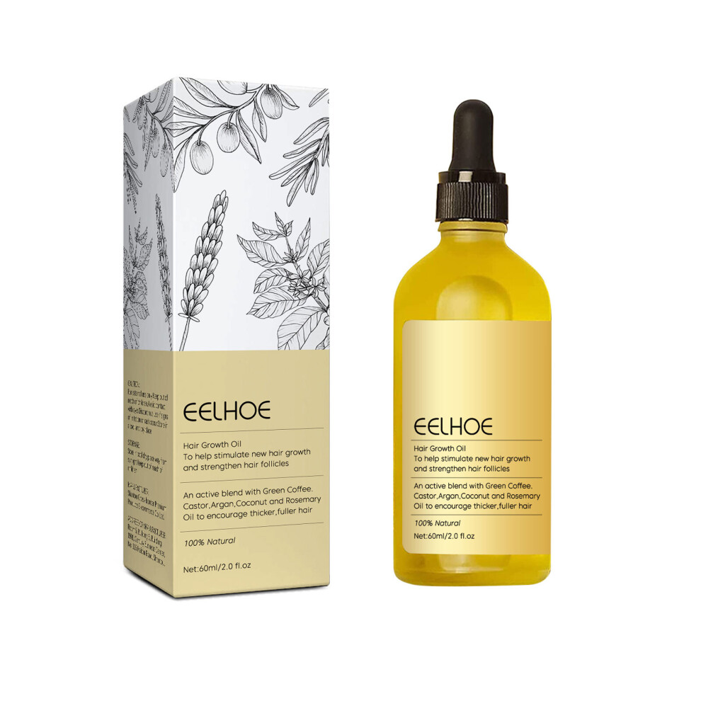 Natural Rosemary Hair Growth Oil for Thickening and Repairing, 60ml