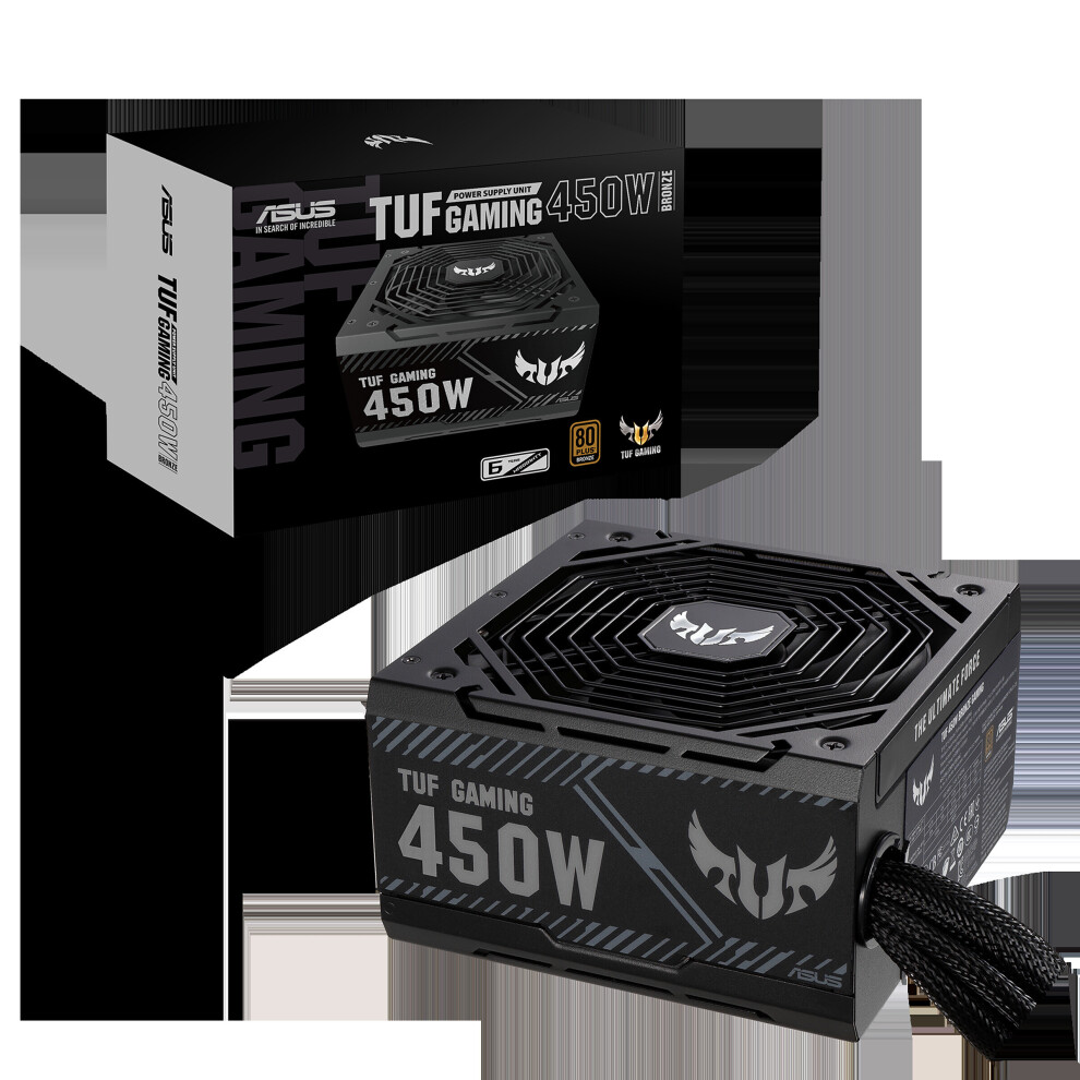 Alimentation Asus Tuf Gaming 450B Bronze 450W - 80 Plus Bronze, Protections Opp/Ovp/Uvp/Scp/Ocp/Otp-image