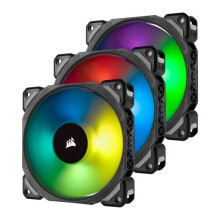 Corsair ML120 Pro 12cm PWM RGB Case Fans x3, Μαγνητικό έδρανο Levitation, 3 πακέτα