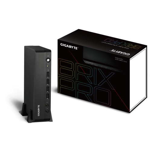 Gigabyte Gigabyte Brix Barebone Mini PC AMD Ryzen R1505G CPU GbE Wi-Fi BSRE1505