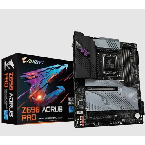 Gigabyte Gigabyte Z690 AORUS PRO Placa-mãe CPU SOCKET LGA1700 Intel DDR5 WIFI