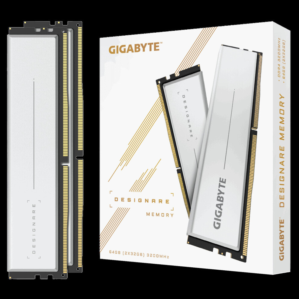 Gigabyte 64GB 2x32GB 3200MHz PC4-25600 CL16 GP-DSG64G32 Memory Ram kit