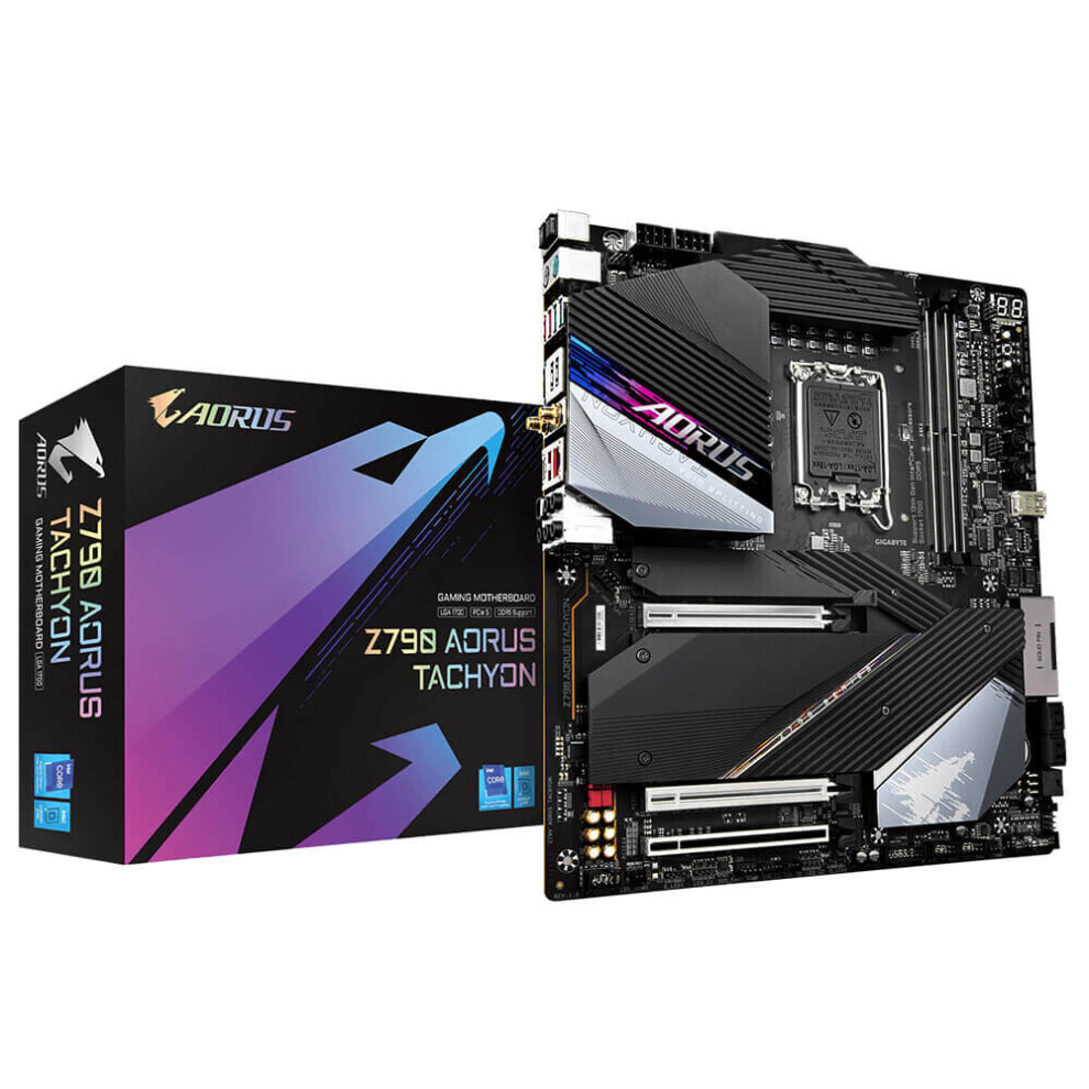 Gigabyte Z790 Aorus Tachyon E-ATX DDR5 2,5 Lan Gigabit Intel Wi-Fi 6E