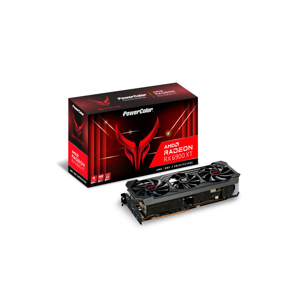 Powercolor Red Devil Axrx 6900XT 16GBD6-3DHE/OC Carte Graphique Amd Radeon Rx 6900 Xt 16 Go GDDR6-image