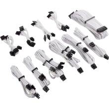 CORSAIR PREMIUM Sleeved type-5 PSU λευκά καλώδια pro kit CP-8920293