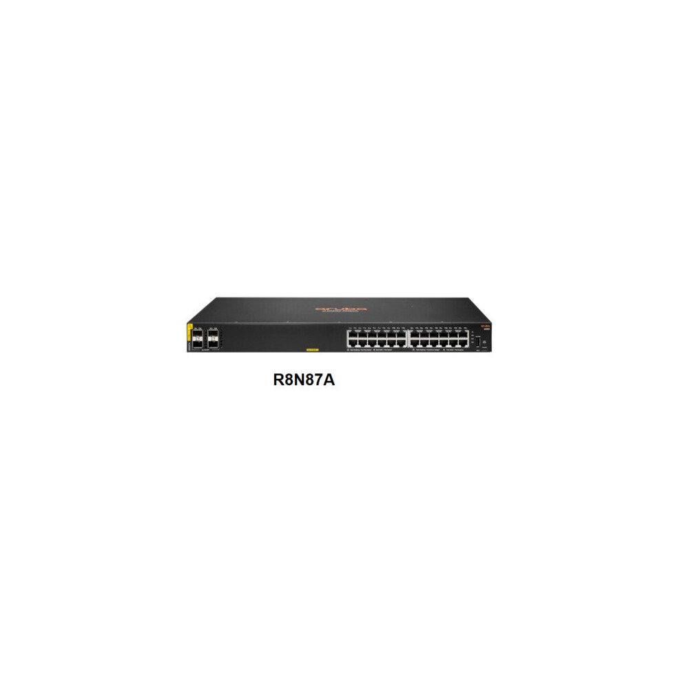 Aruba 6000 24G Class4 Poe 4SFP 370W Netzwerk Ethernet Switch R8N87A-image