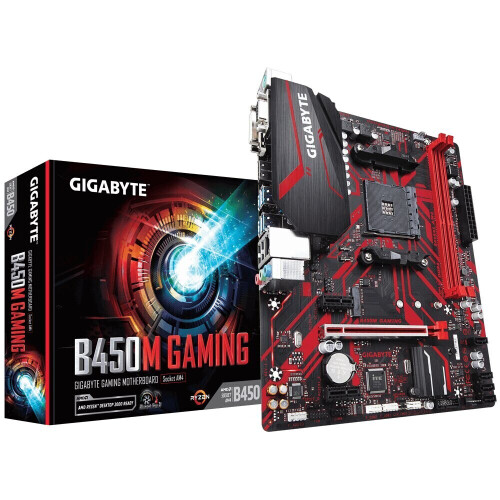 Gigabyte Gigabyte B450M GAMING Placa-mãe Socket AM4 Micro ATX AMD B450