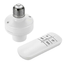 (110V)Support de lampe sans fil Télécommande 50/60hz Dimmable Prise E26 E27 Batterie non incluse110v-220v-en stock
