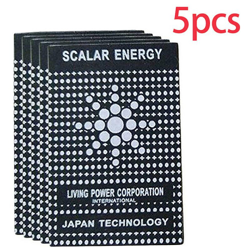 (White, 5pcs) Emf Protection Quantum Anti Radiation Mobile Stickers 2