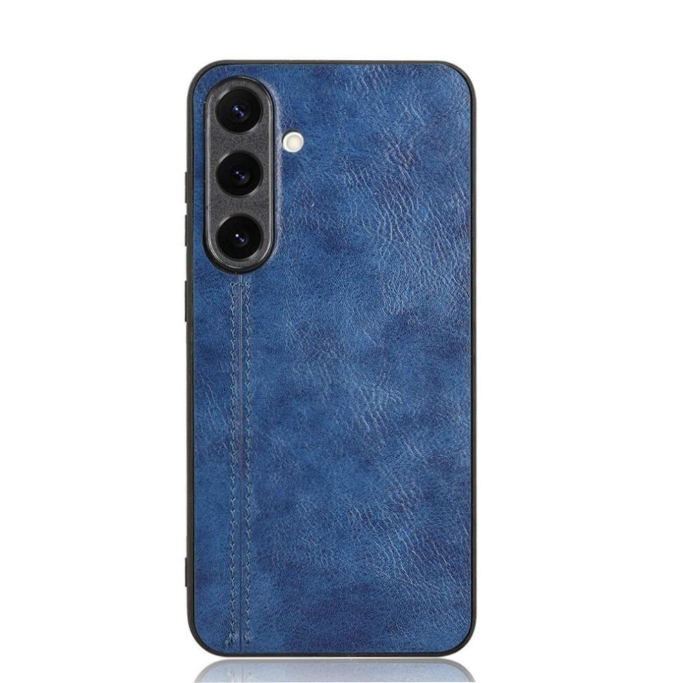 (Blue) Wallet Case For Samsung Galaxy S25 Vegan Pu Leather Card Slot Card Bag Kickstand Wallet Case Blue 764549431366