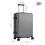 Living And Home (Silver) Lightweight Hardside Travel Suitcase, 28 Inch 8