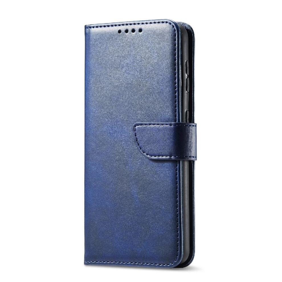 (Blue) Case For Samsung Galaxy S21 Plus Leather Folio Flip Case Magnetic Carbon Fiber Card Insertion With Card Holder Kickstand Full Protection Blue 764549433582
