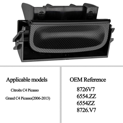 Tailgate Boot Handle with Micr Switch 8726V7 for C4 Grand Picasso 2006-2013 NEW 1