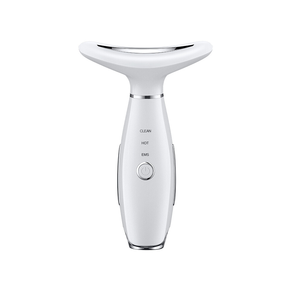 Lifeasy Facial And Neck Lifting Machine (White), Neck Tightening Massage Machine, Portable Facial Lifting And Contraction Anti-Aging Massager, Used For Wrinkl