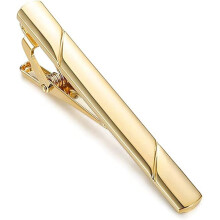 Stropdasclip van roestvrij staal voor heren (goud) Minimalistische stropdasclip Stropdasclip Stropdasclip Broche voor heren Beste cadeau voor zakenfee