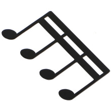 Notenmappe (schwarz), Notenheftmappe, Notenheftmappe, Notenmappe Klavierdruckmappe, Notenheftmappe