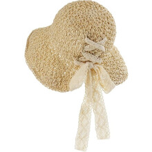 Women's wide brimmed straw hat (beige) sun hat foldable soft hat bucket hat summer beach sun hat for women
