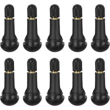 V?stago de v?lvula de neum?tico automotriz, 10 piezas, v?stago de v?lvula de neum?tico de goma, v?stago de v?lvula de goma tipo hebilla sin c?mara con