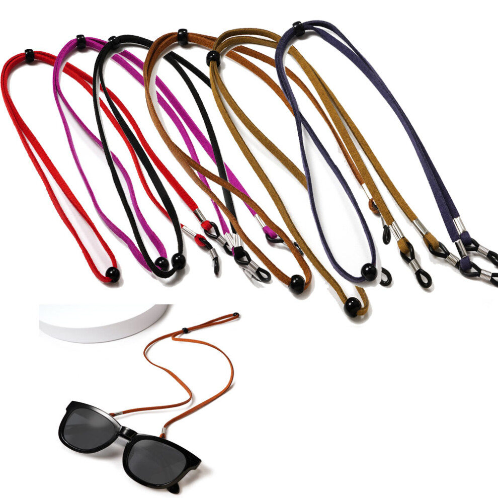 Lifeasy 6 Pcs Glasses Cords Male Glasses Cord Women Glasses String Glasses Strap Eyeglasses Strap Eyeglasses Chain Glasses Cord Adjustable Glasses Cord Univer
