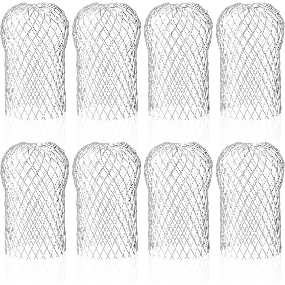8 Pack Aluminum Gutter Strainer, Flexible And Durable Gutter Strainers For Home Eave Downspout Against Leaves 9469042663078