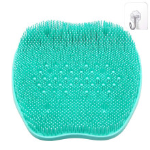 1 spazzola per piedi da doccia grande (verde), scrubber per piedi da doccia - pulisce, esfolia, massaggia i piedi senza piegarli, fa circolare i piedi