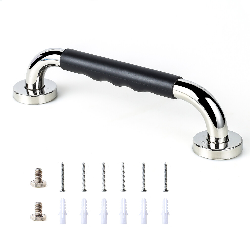 Lifeasy 1 Item 33.5Cm Stainless Steel Grab Bar Bathroom Bathtub Handle For Wc Toilet For Elderly/Disabled/Children/Pregnant