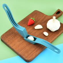 Spremiaglio, set da 1 pezzo di spremiaglio blu, spremiaglio manuale professionale con pelapatate e spazzola per la pulizia, tritatutto, utensile da cu