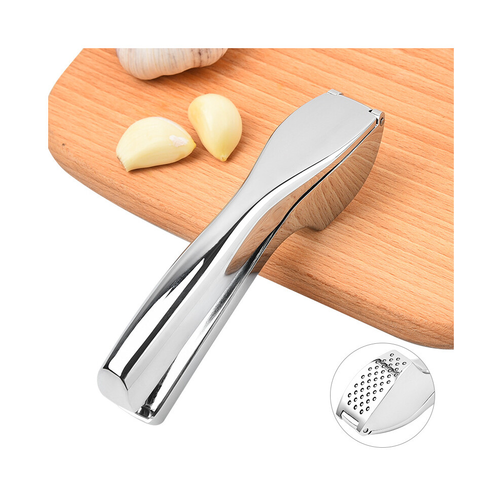 Lifeasy Stainless Garlic Press, Garlic Crusher, Professional Stainless Garlic Press, Garlic Press, Stainless Garlic Press, Ginger Chopper, Garlic Crusher Easy