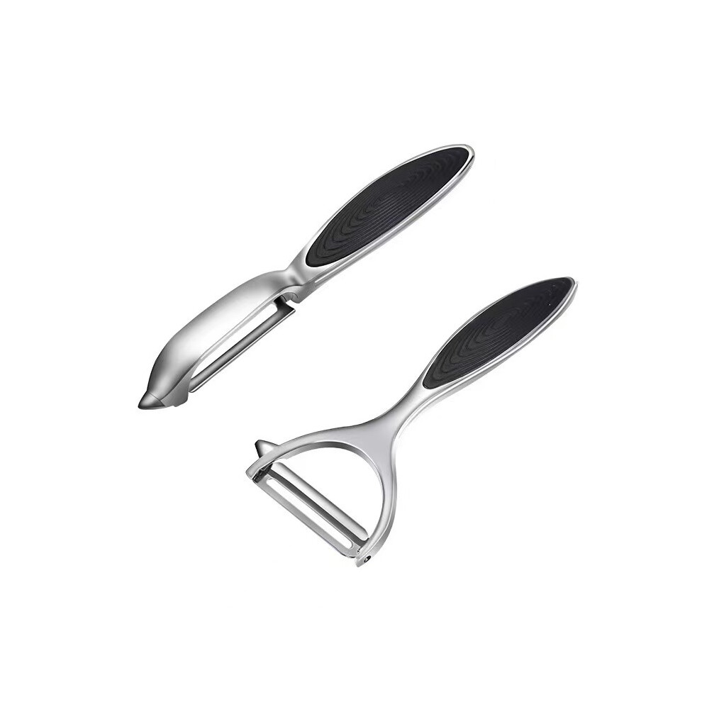 Lifeasy 2Pcs Potato Peeler - Stainless Steel Peeler For Carrots, Eggplant, Pear, Mango And Cucumber, With Ergonomic Non-Slip Handle