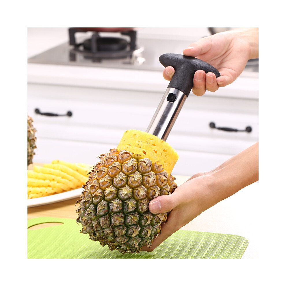 Lifeasy 1 Pineapple Cutter For Peeling, Core And Slicing Fruit, Stainless Steel, Effortless Kitchen Tool