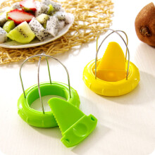 2 Küchenschäler für Obst und Kiwis Gelb Grün