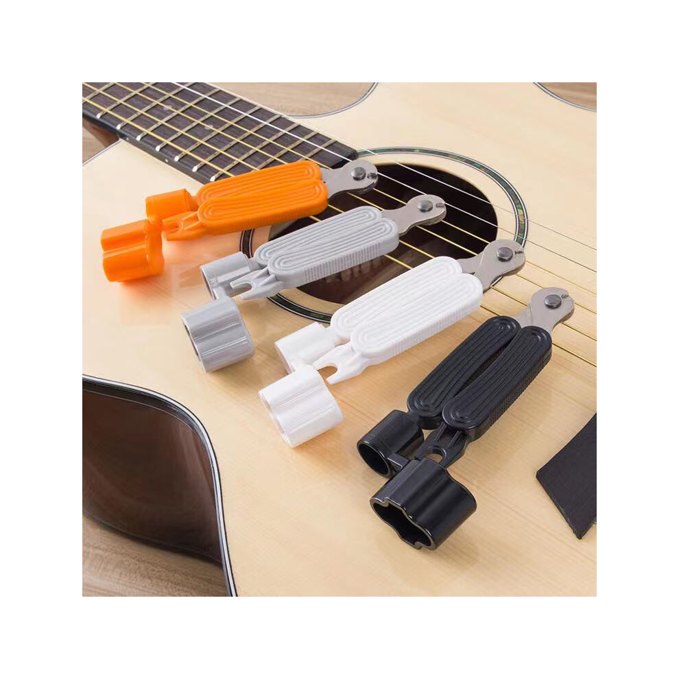 Lifeasy 4 Pcs 3 In 1 Guitar String Winder String Cutter And Bridge Pin Puller Multifunctional Guitar Tool For Electric Guitar Repair Ukulele Mandolin